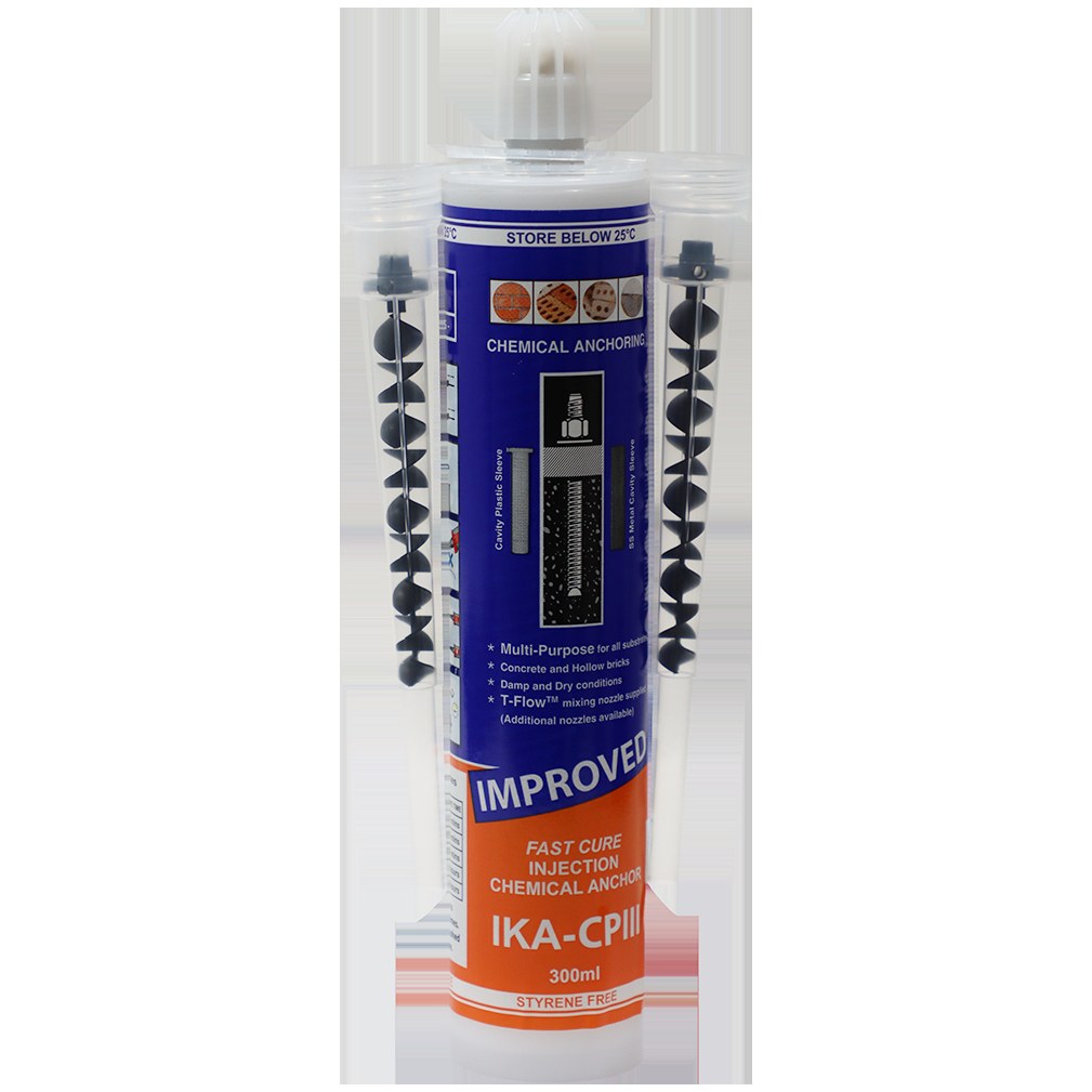 [BH-FIX-006] Chemical Anchor Resin 300ml + Nozzles