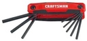 Hex Key Set 9-Piece Metric Folding