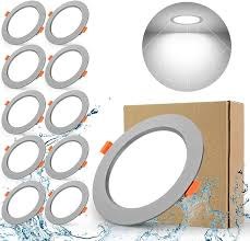 LED Downlight 9W Recessed Cool White (10-Pack)