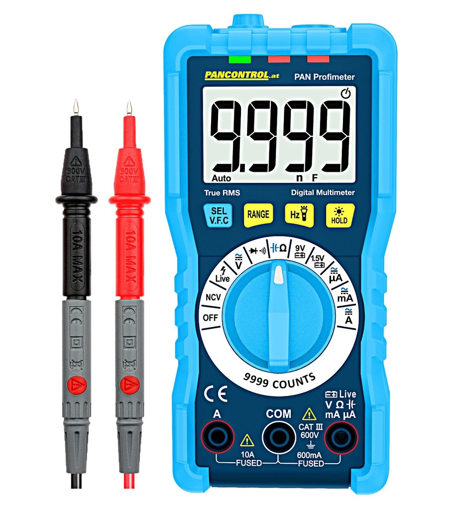 Digital Multimeter Auto-Ranging CAT III