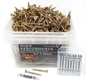 Wood Screws Assorted 1000-Piece Box