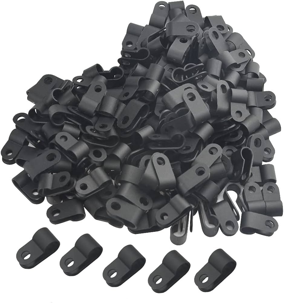 Cable Clips Assorted 200-Pack
