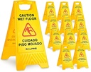 Warning Sign Set Wet Floor & Safety (5-Pack)